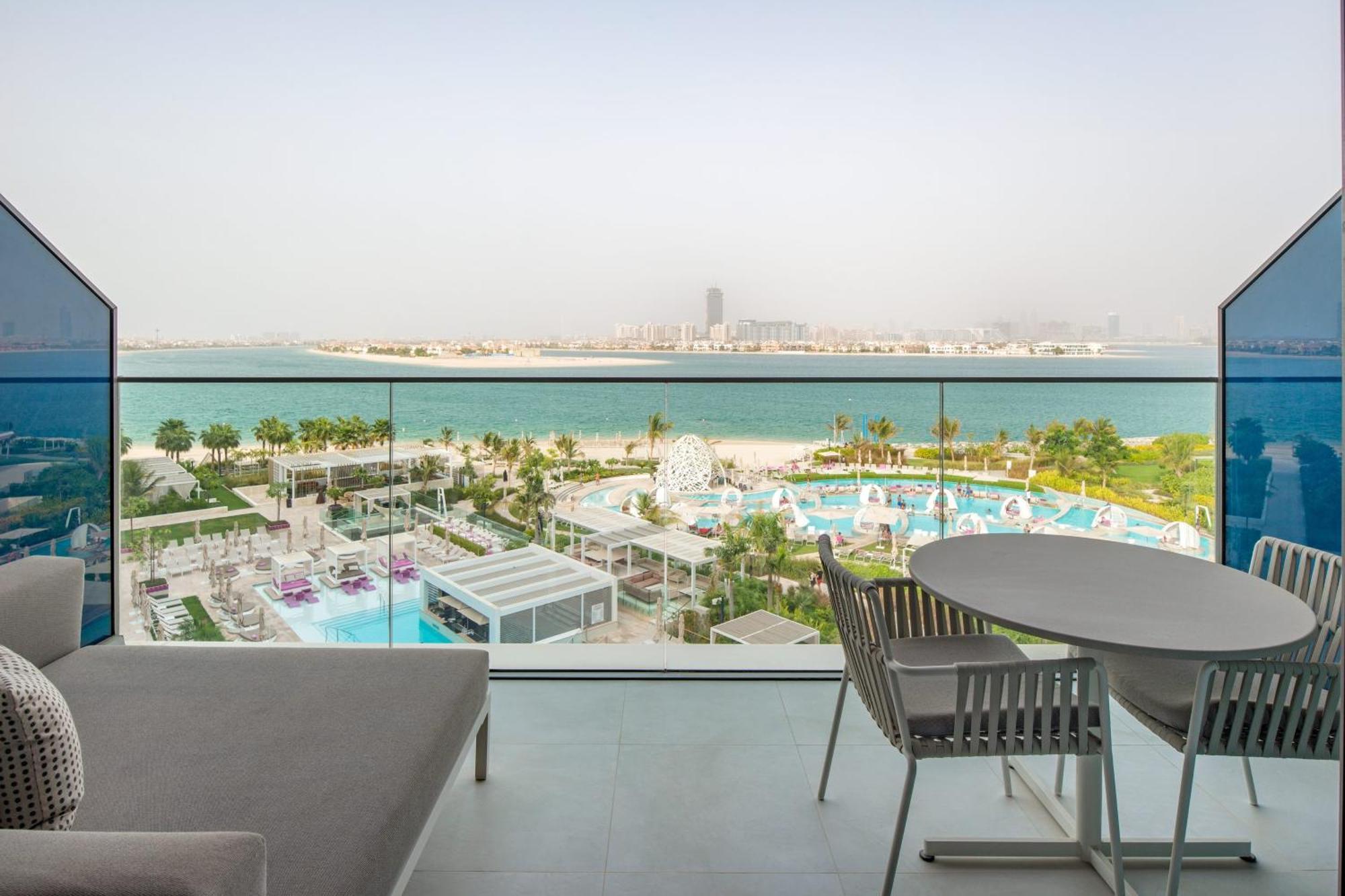 فندق دبليو دبي, النخلة المظهر الخارجي الصورة View from the hotel